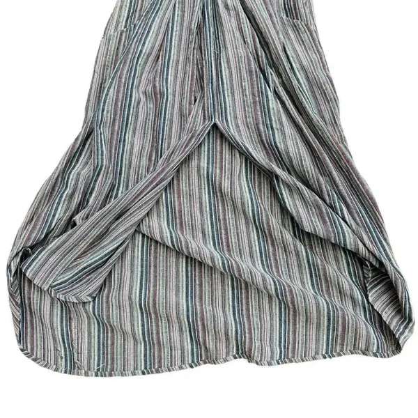 COPY - Vici Striped Twist Front Midi Dress Size Medium - Image 8