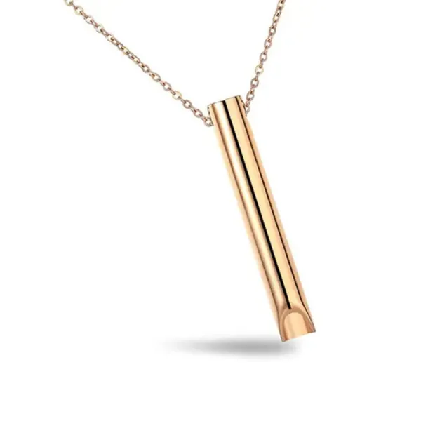 Bundle for @clothes_calling 2x Gold‎ Anti Anxiety Breathing Necklaces - Image 2