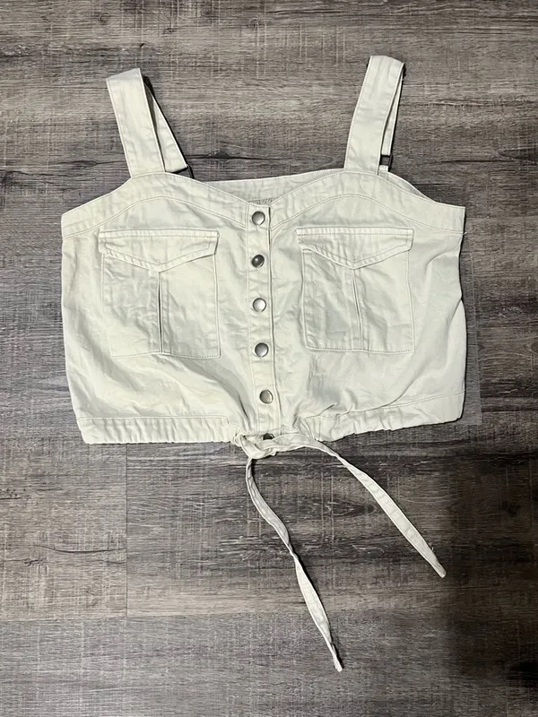 FREE PEOPLE WE THE FREE Palm Desert Top in Ivory - Image 3