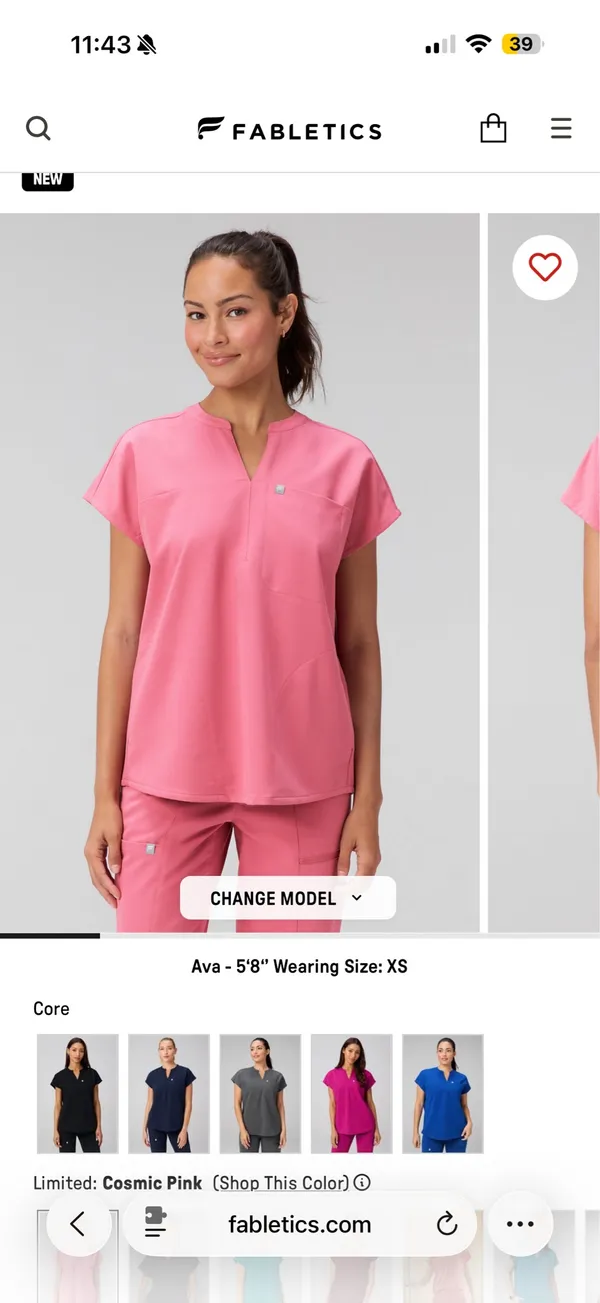 Fabletics Scrub Top Evolve - Image 5
