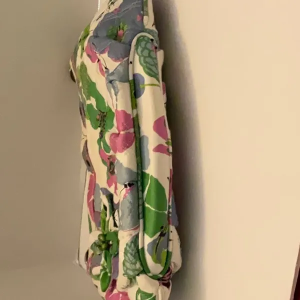 Vera Bradley Holly Sateen handbag purse. EUC - Image 5