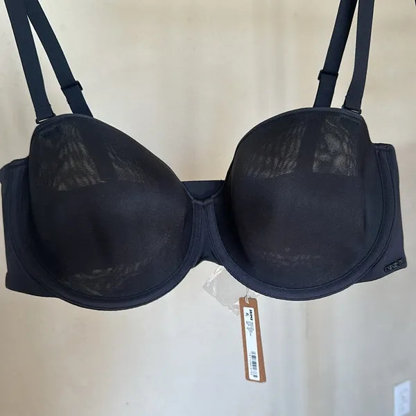NWT SKIMS Weightless Strapless Bra in Onyx‎ 40C - Image 5