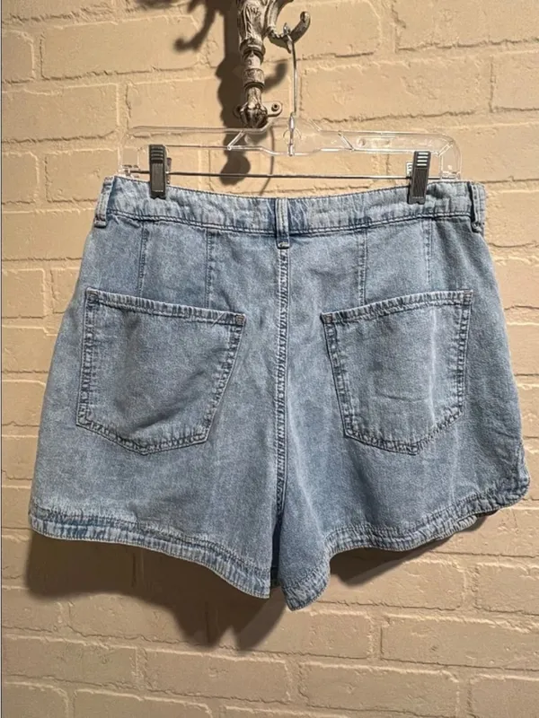 Free people jean shorts Denim Blue Women's NEW we the free - Image 3
