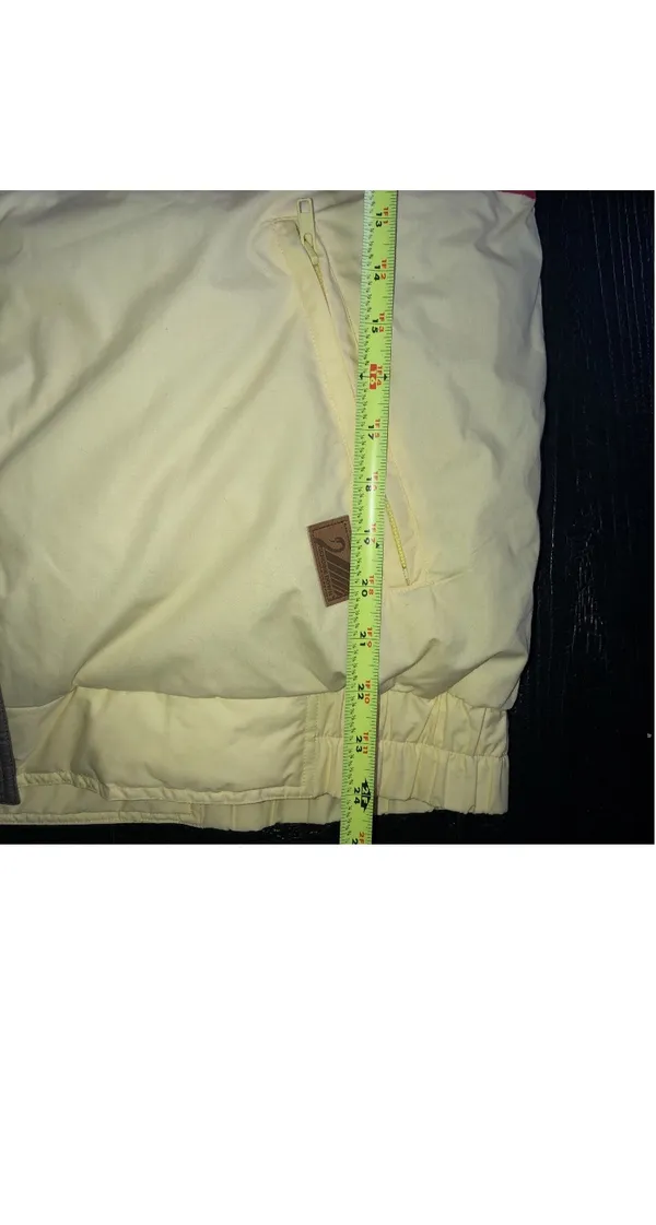 SWAN VTG 80’s Genuine Feather Down Fill Ski Jacket Coat Hooded XL Women’s - Image 12