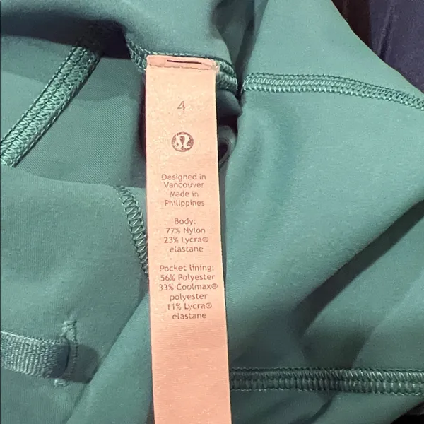 lululemon athletica Green Wunder Train High-Rise Shorts 8” size‎ 4 - Image 6