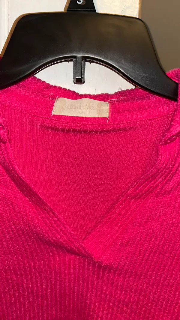 Altard State Cling Sleeve Crop Top - Image 2