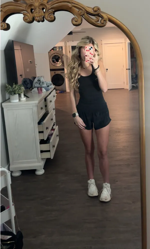 Black Lululemon Tank Top Racerback - Image 2