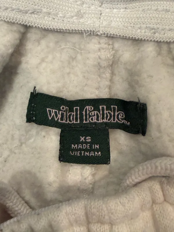 Baggy Sweatpants Gray Size XS - Image 3
