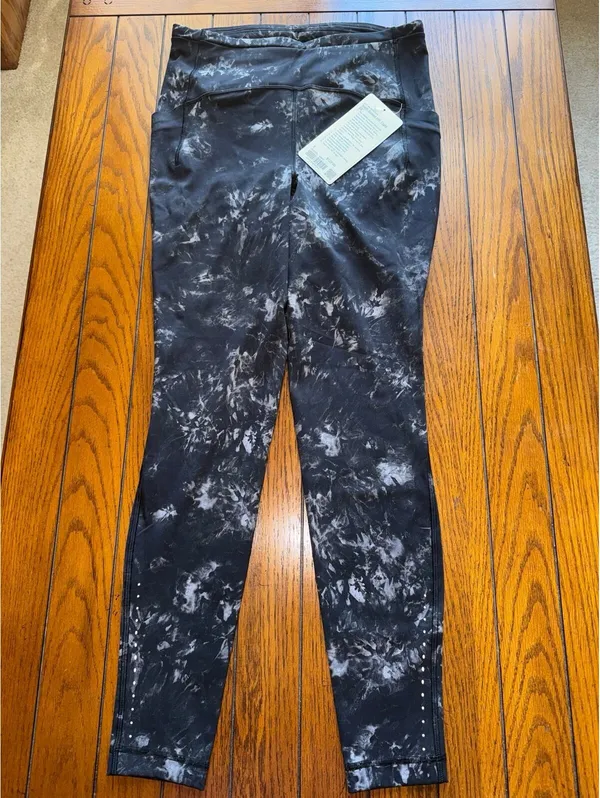 Lululemon Swift Speed With Pockets High Rise 28” Aquila Black Size 8 NWT - Image 2