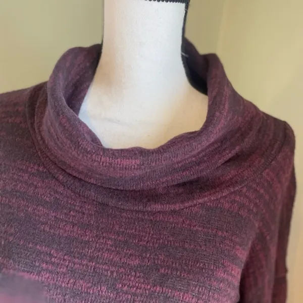 Aerie Women's Purple Soft Cowl Neck Sweater - Size Small‎ petite NWT - Image 5