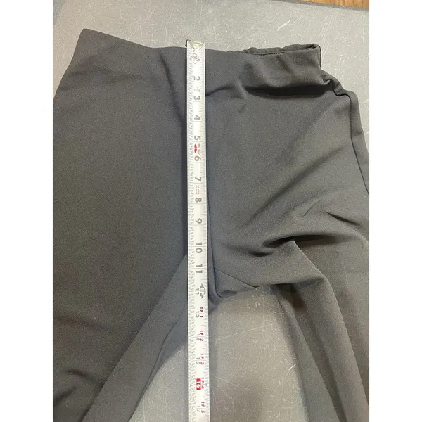 Petal & Pup Hallie Pants Black Wide Leg Slit Hem Pull On Stretch Pants 4 NWT - Image 14