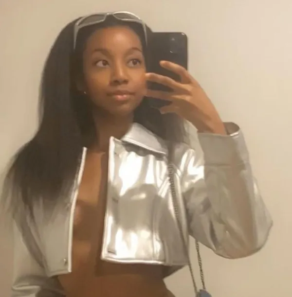 I.AM.GIA Cropped Silver Jacket - Image 2