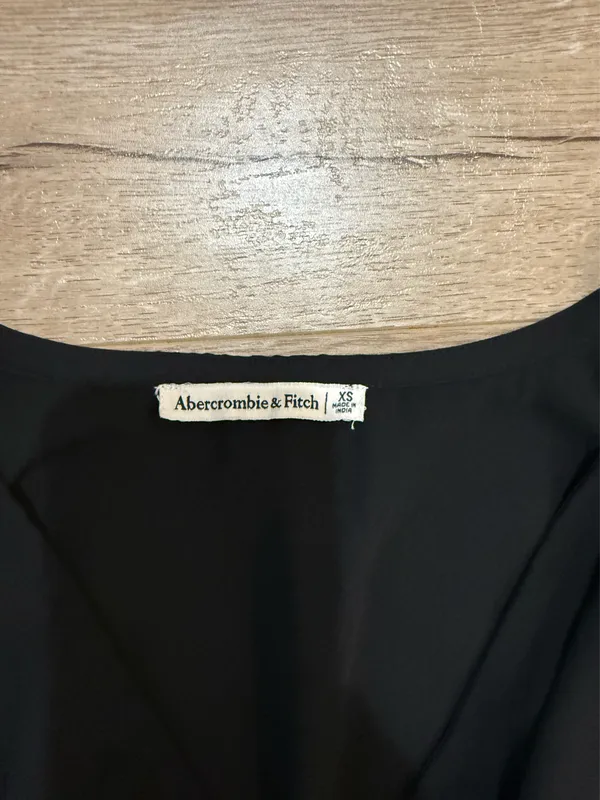 Black Abercrombie Cross Top - Image 2