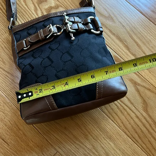 Chaps equestrian Crossbody Bag with buckle accents - Image 8
