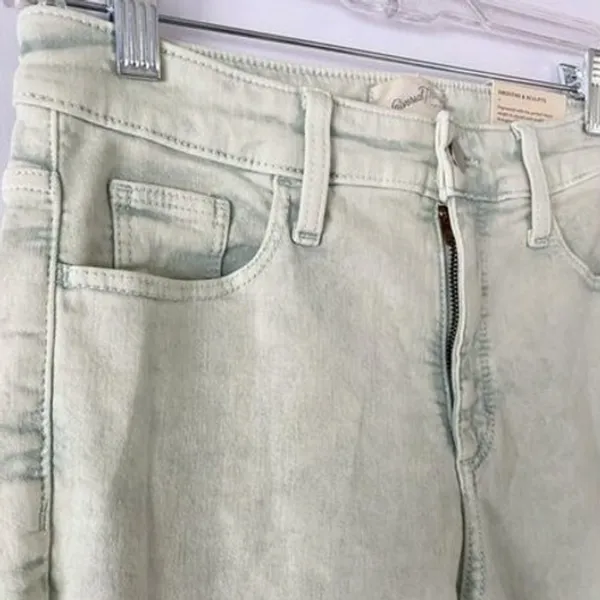 Universal Thread Womens Mint‎ Green High Rise Skinny Ankle Jeans Size 2 26R NEW - Image 14