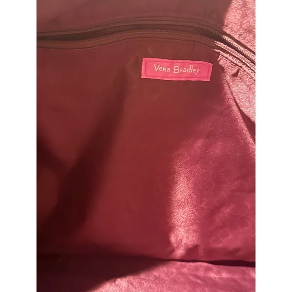 Vera Bradley large duffle bag with accessories. Excellent‎ condition - Image 9