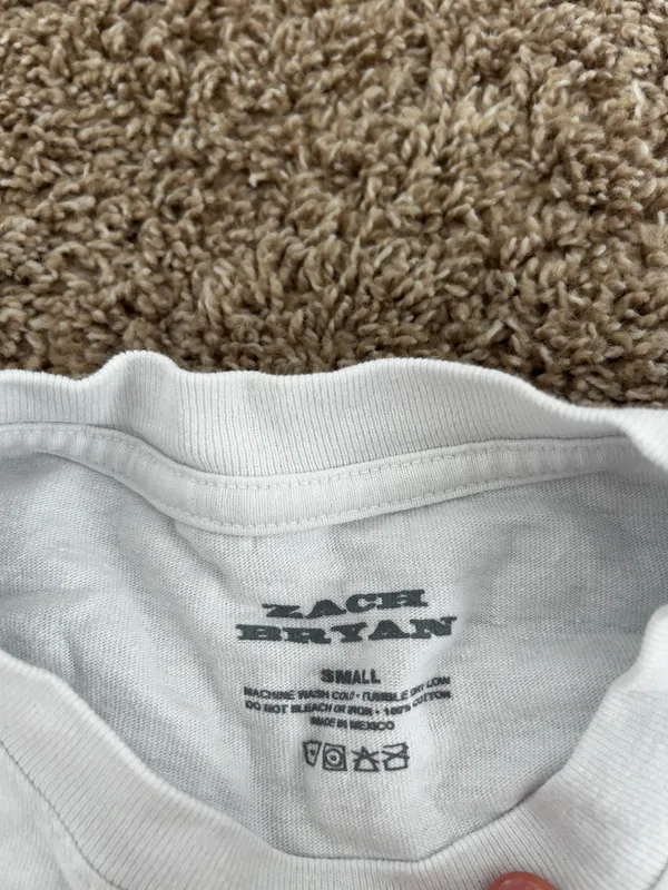 Zach Bryan Shirt White - Image 2