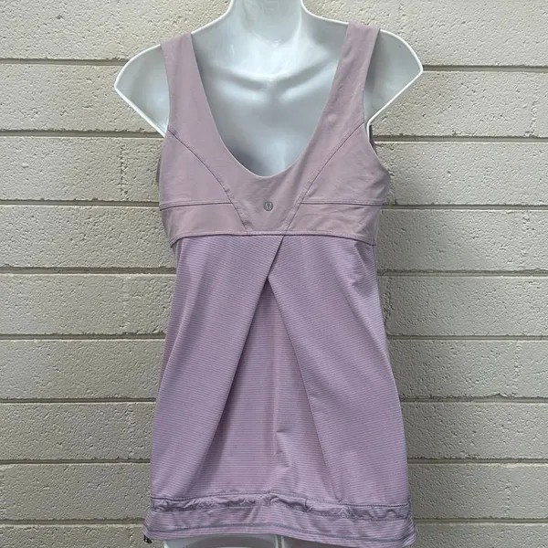 Lululemon Run: Tame Me Tank Rose Quartz size 8 - Image 7
