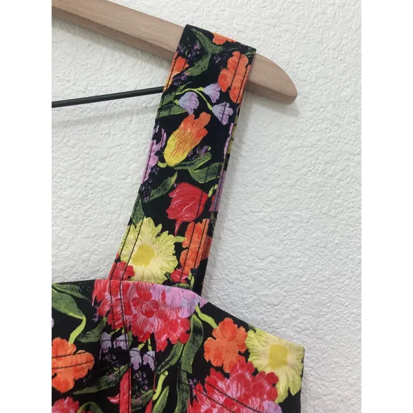 Anthropologie Yukiko Noritake Maeve Portside Button Colorful Floral Romper 8 - Image 4