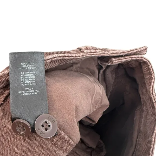 Aritzia Tna Troop Cargo Pants Brown Cotton Utility Straight Leg‎ Size 2 - Image 13
