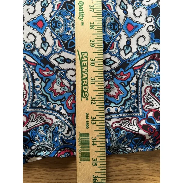 Rock 47 Wrangler Women Size Small‎ Paisley Blouse Polyester Lightweight Western - Image 4