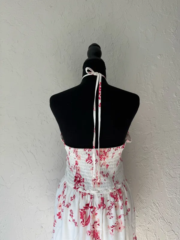 Francesca’s halter floral dress - Image 6