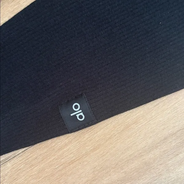 ALO Yoga | Denim Knit High-Waist Flare Pant - Image 4