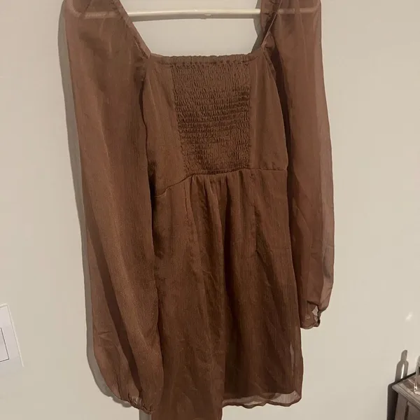 Sadie & Sage‎ small mini dress Brown - Image 9