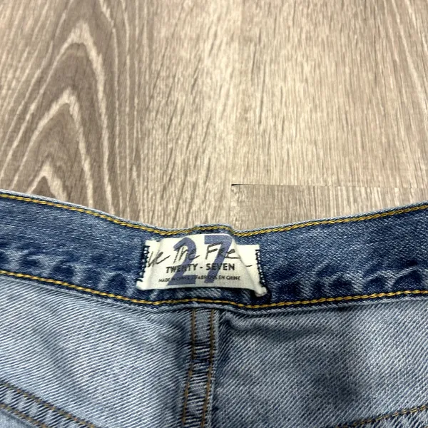 Free People We the Free Loving Good Vibrations Shorts Denim Jean Shorts Size 27 - Image 3