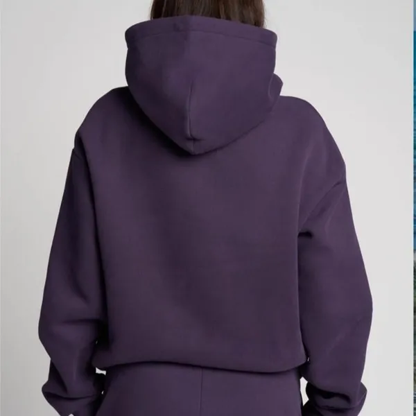 NWT COMFRT SIGNATURE HOODIE Blackberry size S - Image 6