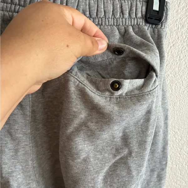 Nike Sportswear Club Fleece Joggers Sweatpants Light Grey S - Image 9