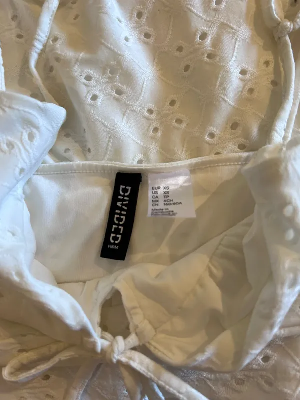 Short White Dress Size XS - Image 2