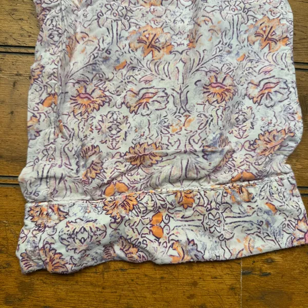 Victoria's Secret Floral Lounge Pants Pajamas Drawstring Waist Size S/P‎ - Image 2