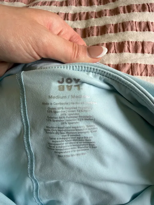 Joy lab light blue workout shorts - Image 3