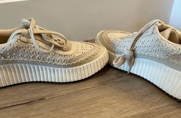 Dolce Vita Dolen Sneakers in Sandstone Knit size 8.5 - Image 13