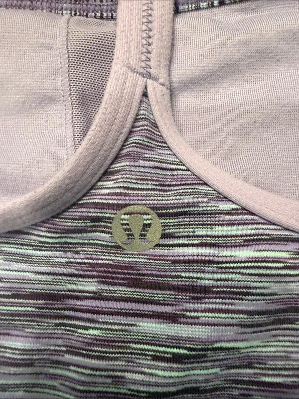 Lululemon power Y tank top with built in bra size 8 . - Image 6