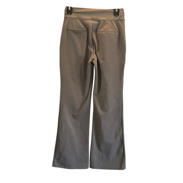Halara High Waisted Wide Leg Pants Brown Pull On Stretch Trouser XS - Image 3