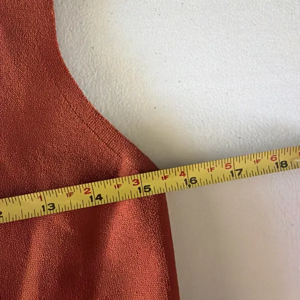 Vince Terracotta Tank Top - Image 3