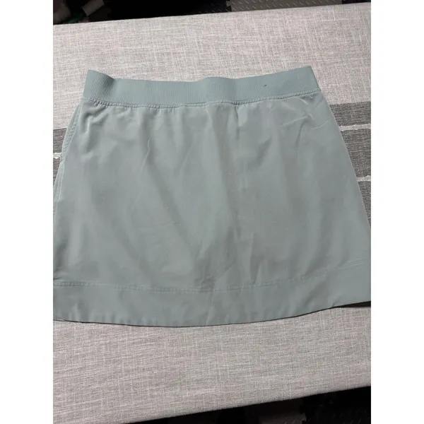 32 Degrees Cool Womens Athletic Skort Sage Green‎ Pockets Large - Image 6