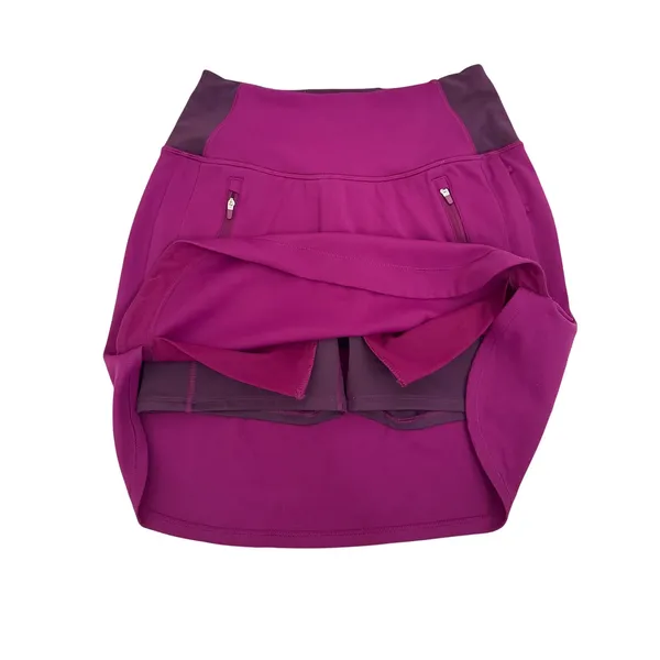 Athleta Fairway Golf Active Skort Fuchsia Athleisure Skirt Size Women's X-Small - Image 4