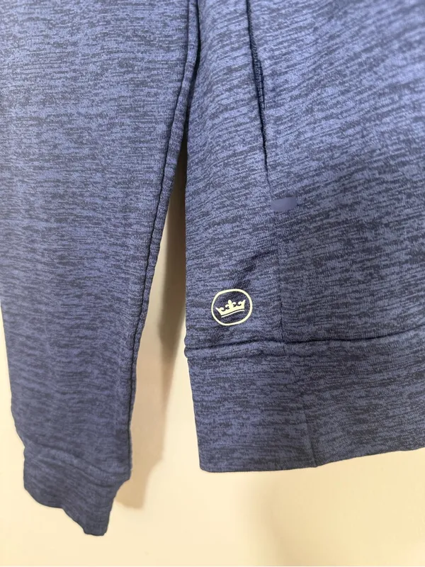 NWT Peter Millar Peter Millar Women's Navy Maven Full-Zip Hoodie Blue - Image 7