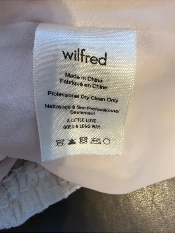 Wilfred Aritzia Lace White Lined Sheer Bohemian Maxi Skirt - Image 6