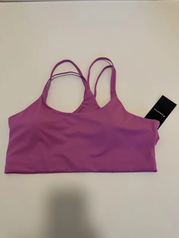 Fabletics Principal Low Impact Bra Electric Orchid Size XL - Image 3