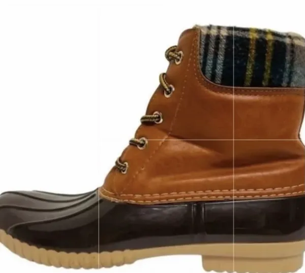 Henry Ferrera Mission Brown Rubber Duck Boots Size 6 - Image 3