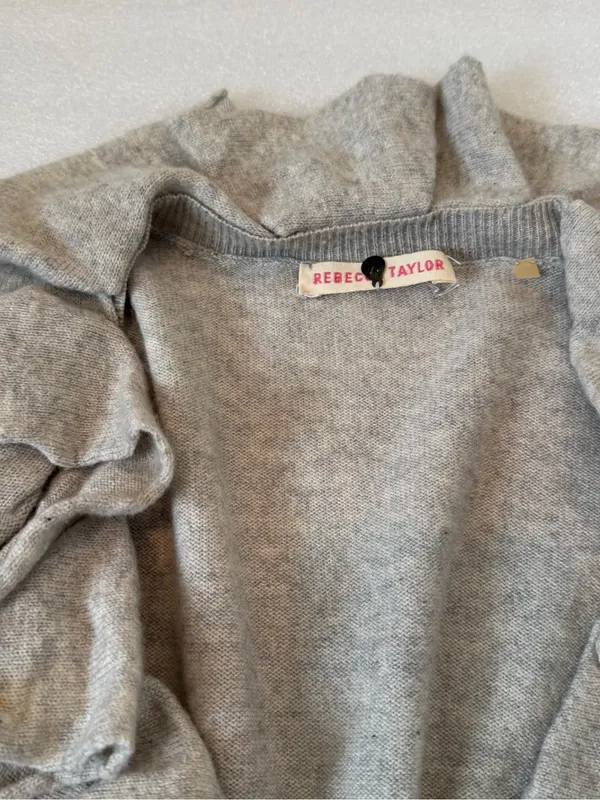 Rebecca Taylor Gray Sweater - Image 4