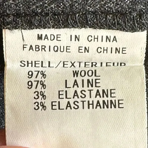 Theory Jiasa Ascend Black Ombré Career Office Wool Blend SZ 2 #1837 - Image 6