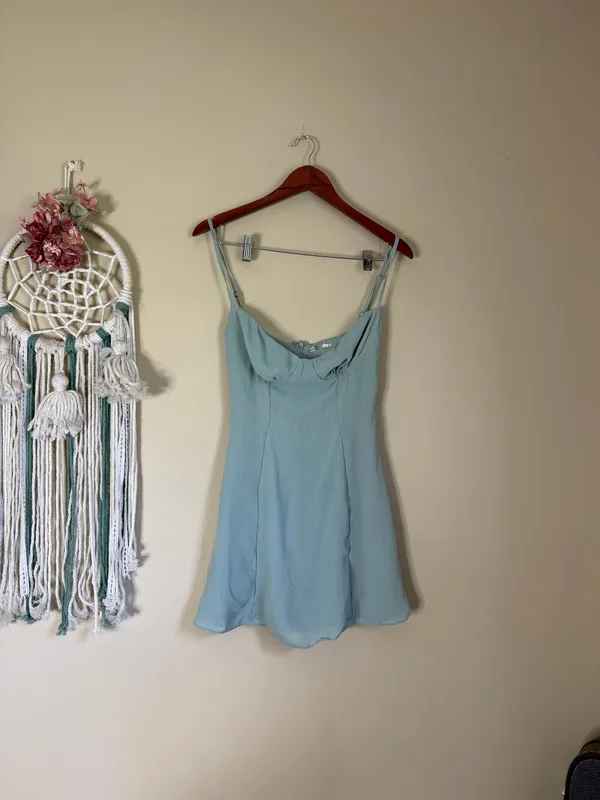 House of CB London Christiana Mini Dress Light Jade Size XS - Image 4