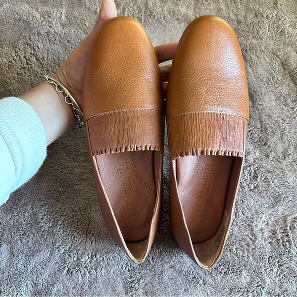 Gentle Souls by Kenneth Cole Leather Flats - Image 8