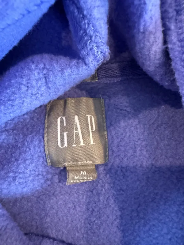 Gap Women’s Hoodie Purple Small - Image 3