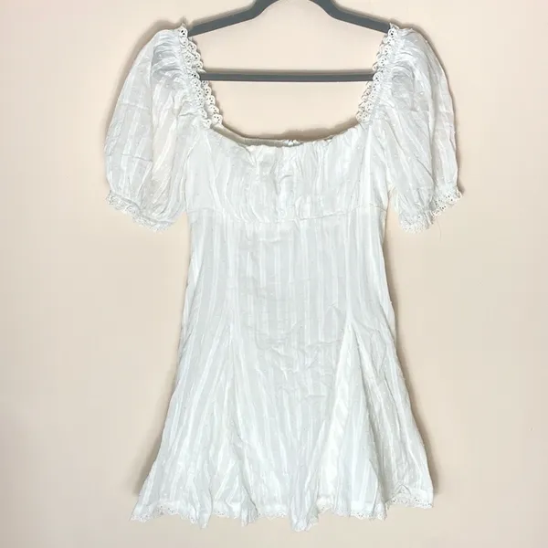 Hello Molly Beauty Beyond Measure white mini dress - Image 2